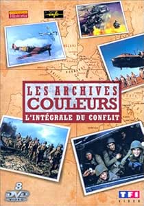 Les Archives en couleurs - L'Intégrale : Les Etapes décisives / Images britaniques / Images italiennes / Images du 3e Reich / Images japonaises / La Libération / Images américaines, Vol,1 / Images américaines, Vol,2  - Coffret 8 DVD