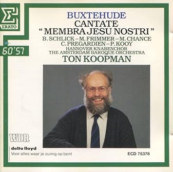 Cantata Membra Jesu Nos [Import anglais]