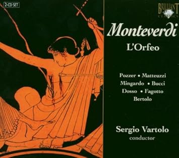 Monteverdi - L'Orfeo, favola in musica [CD] Sylva Pozzer- William Matteuzzi- Sar