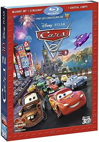 Cars 2 3D + Blu-Ray 2D