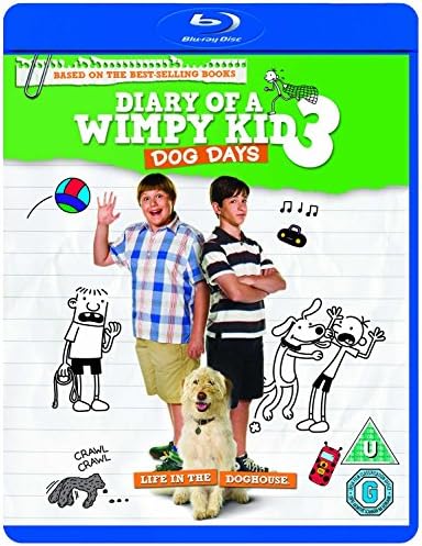 Diary of A Wimpy Kid 3-Dog Days [Edizione: Regno Unito] [Blu-Ray] [Import]