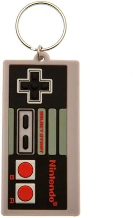 Pyramid International Porte-clés en caoutchouc, multicolore, 4 x 6 x 1,3 cm