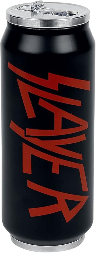 Slayer Trinkflasche in Dosenform Unisexe Gourde multicolore Acier inoxydable