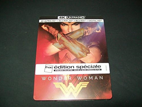 WONDER-WOMAN Ultimate Edition FNAC 4K/3D/2D/DigitalHD/CD B,Originale du film