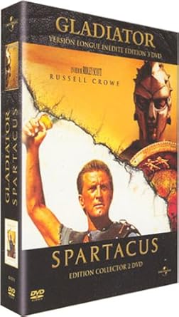Gladiator (Version longue) / Spartacus - Coffret Collector 5 DVD