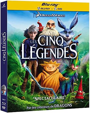 Les Cinq Légendes [Combo Blu-Ray + DVD]