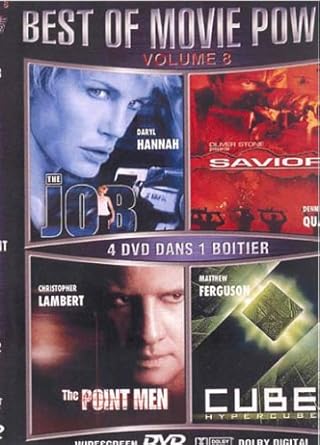 The job / Savior / The Point Men / Cube 2 - Coffret 4 DVD