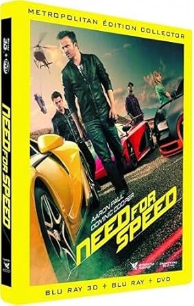 Need for Speed [Combo 3D + Blu-Ray + DVD - Edition boitier SteelBook]