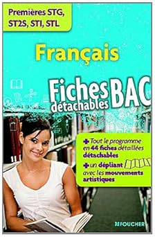 Français, Premiêres STG, ST2S, STI, STL