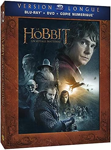 Le Hobbit : Un Voyage inattendu [Version Longue-Blu-Ray + DVD + Copie Digitale]