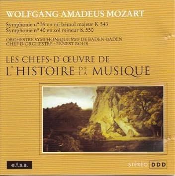 Mozart: Les Chefs-D'oeuvre De L'Histoire De La Musique by Unknown (0100-01-01)