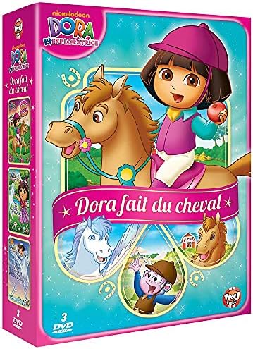 l'exploratrice-Coffret Cheval Fait du Poney forÉt enchantée + Dora Sauve la Pr