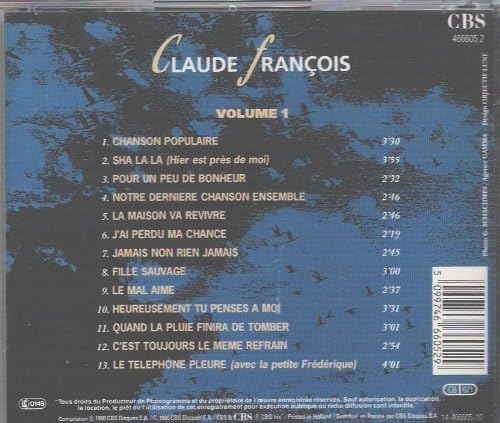 Claude Francois For Ever Vol 1