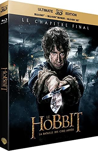 Le Hobbit : La Bataille des Cinq Armées [Combo 3D + Blu-Ray + Copie Digitale-Visuel lenticulaire]