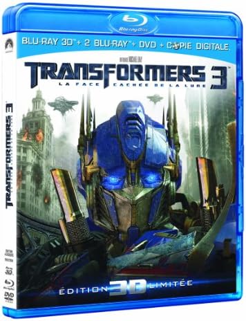 Transformers 3 : La Face cachée de la Lune [Combo 3D + Blu-Ray + DVD + Copie Digitale]