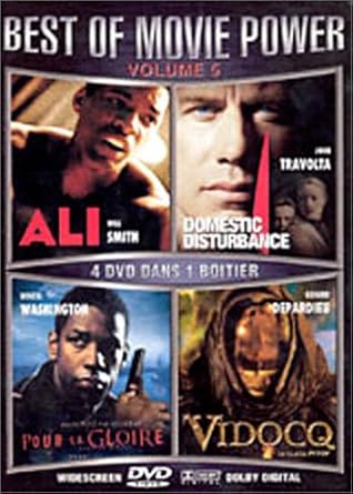 Ali / Vidocq / Pour la gloire / L'Intrus - Coffret 4 DVD [Import belge]