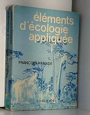 Eléments d'écologie appliquée