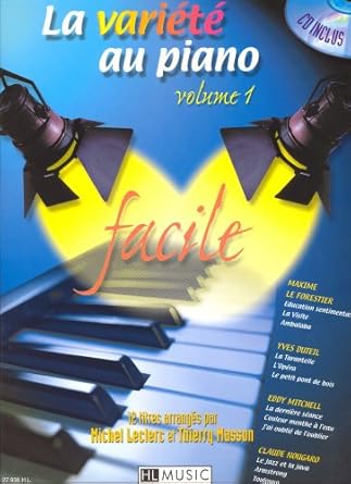 La variété au piano Volume 1