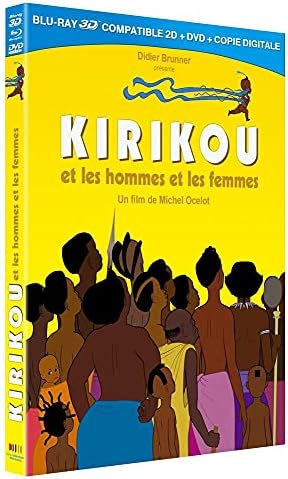 Kirikou et les hommes et les femmes [Combo Blu-ray 3D + DVD + Copie digitale] [Combo Blu-ray 3D + DVD + Copie digitale]