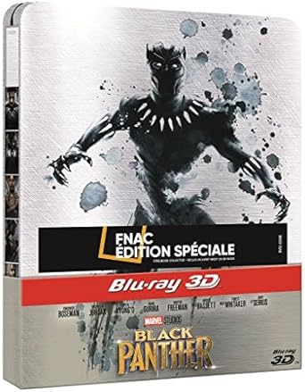 Black Panther - 3d+2d - Steelbook - Edition Limità [Blu-ray]
