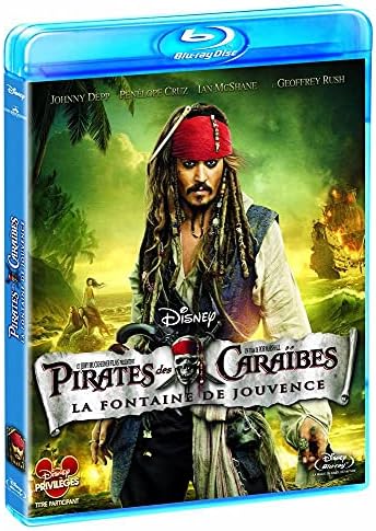 Pirates des Caraïbes 4 : la fontaine de jouvence [Blu-ray]