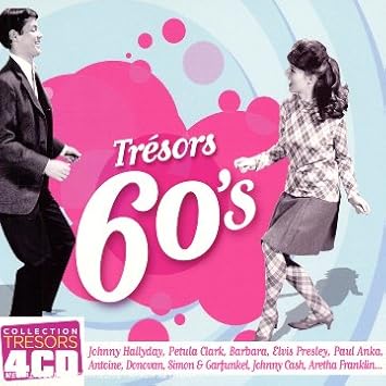 Coffret 4 CD : Trésors des 60'S [CD] Multi-Artistes- Zouzou- Udo Jurgens- The U