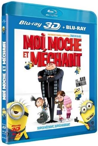 Moi, Moche et méchant 3D + Blu-Ray 2D