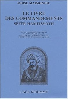 Le Livre des commandements de MoÉse Maimonide ( 1 mars 1990 )