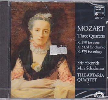 Trois Quatuors / Three Quartets : K,370 - K,317 - K,575