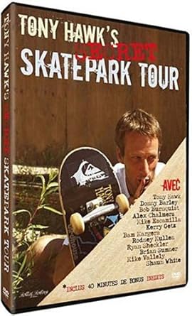 Tony Hawk's, skatepark tour