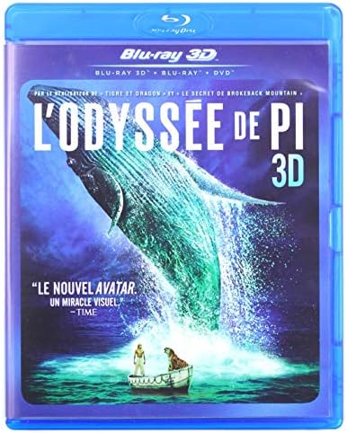 L'Odyssée de Pi [Combo 3D + Blu-Ray + DVD]