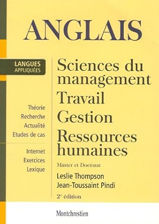Anglais appliqué: Sciences du Management, Travail, Ressources humaines, Master