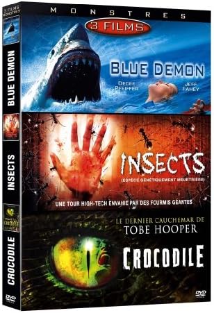 Coffret Monstres : Blue démon Insects Crocodile