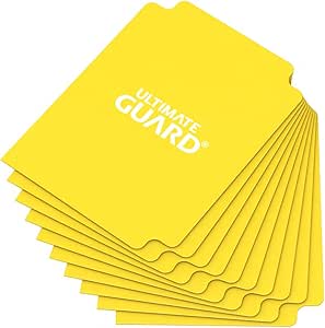 Ultimate Guard Intercalaires Carte (Standard, Jaune)
