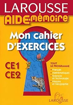 Mon cahier d'exercices CE1/CE2
