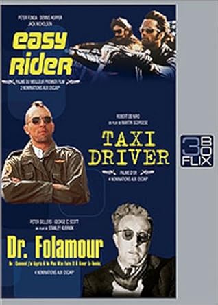 Easy rider / Taxi driver / Dr Folamour - Coffret Flixbox 3 DVD