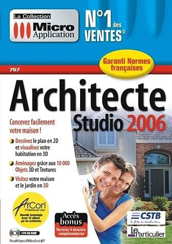 Architecte Studio 2006 [CD-Rom] Windows Me / Windows 2000 / Windows XP