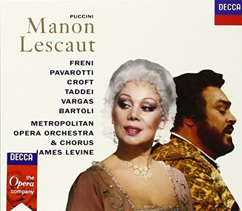 Puccini-Manon Lescaut-2titres-Pavarotti-M,Freni-Met-Levine- [CD]