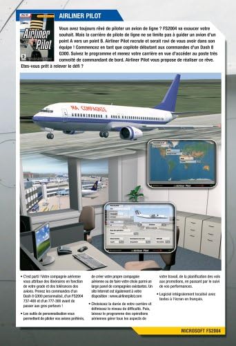 Airliner Pilot - Extension pour flight Simulator 2004