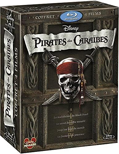 Coffret intégrale pirates des Caraîbes [Blu-ray] [2011]