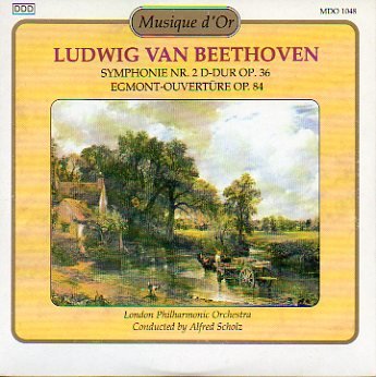 Beethoven: Symphony Nr, 2 Op, 36/Egmont Overture Op, 84 [IMPORT]