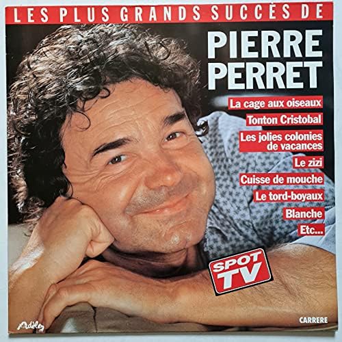 LES PLUS GRANDS SUCCES DE PIERRE PERRET (vinyle 33 tours) [Album vinyle]