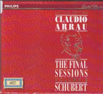 Claudio Arrau: The Final Sessions /Vol, 3