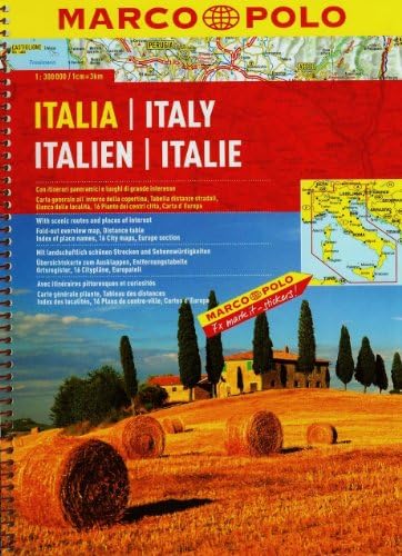 Italien Reiseatlanten: Mit landschaftlich schönen Strecken und Sehenswürdigkeite