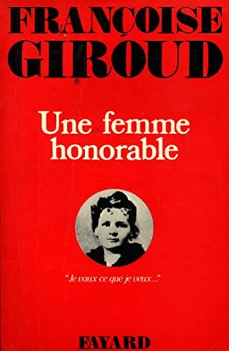 Une femme honorable Marie Curie / Giroud, Françoise / Réf10644