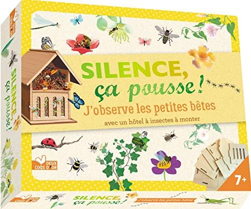 Silence ça pousse j'observe les petites bÉtes - coffret avec accessoires [Broc