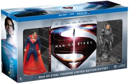 Man of Steel Collectible Figurine Limited Edition Gift Set (Blu-ray + DVD + Ultra Violet Combo)