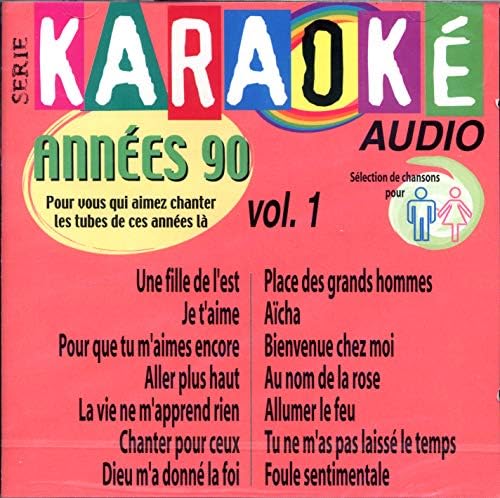 Karaokà Années 90 Vol,1 [CD] Artistes Divers