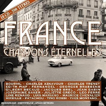 Coffret 10 CD :  France : Chansons Eternelles