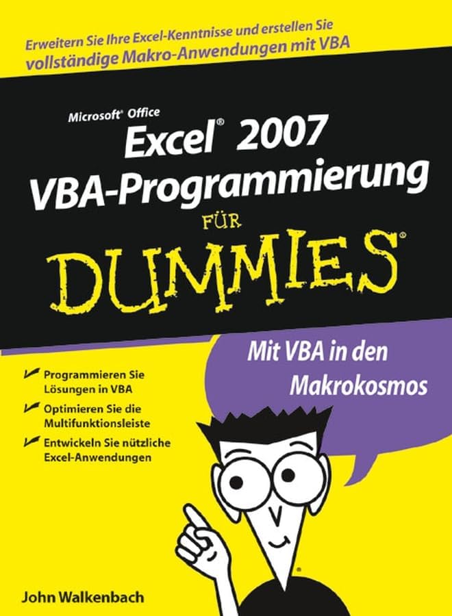 Excel 2007 VBA-Programmierung für Dummies [Taschenbuch] [2008] Walkenbach, John-